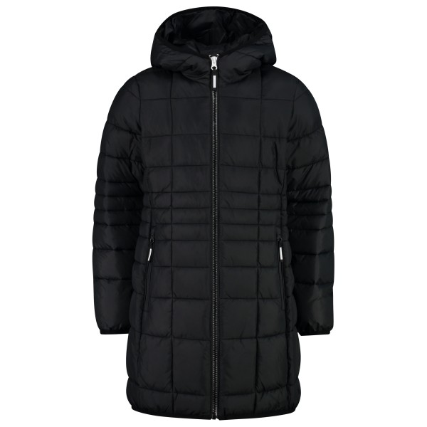 CMP - Kid's Coat Fix Hood - Mantel Gr 116;128;176 schwarz;türkis von CMP