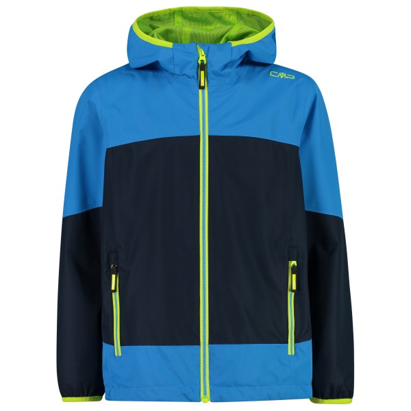 CMP - Kid's Jacket Fix Hood Ripstop - Regenjacke Gr 128 blau von CMP