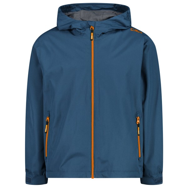 CMP - Kid's Jacket Fix Hood WP - Regenjacke Gr 110 blau von CMP
