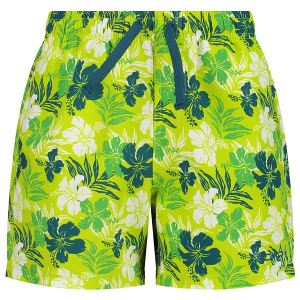 CMP - Kid's Printed Shorts - Boardshorts Gr 110 grün von CMP