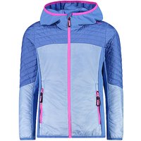 CMP Mädchen Hybridjacke Extralight Hoodie hellblau | 116 von CMP