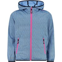 CMP Mädchen Softshelljacke Light  Hoodie hellblau | 110 von CMP