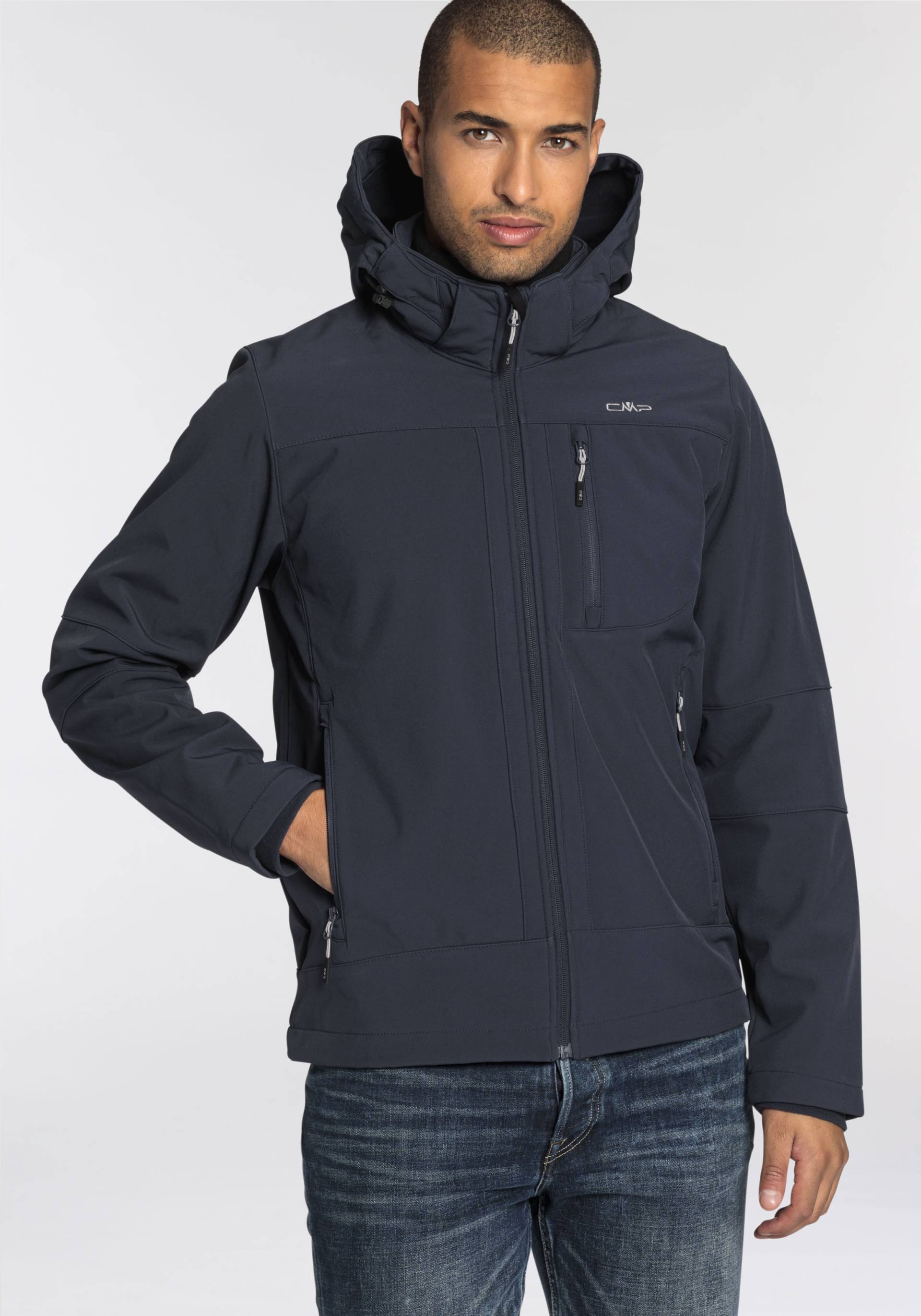 CMP Softshelljacke, mit Kapuze von CMP