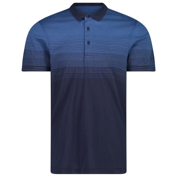 CMP - Polo Jacquard Jersey - Polo-Shirt Gr 56 blau von CMP