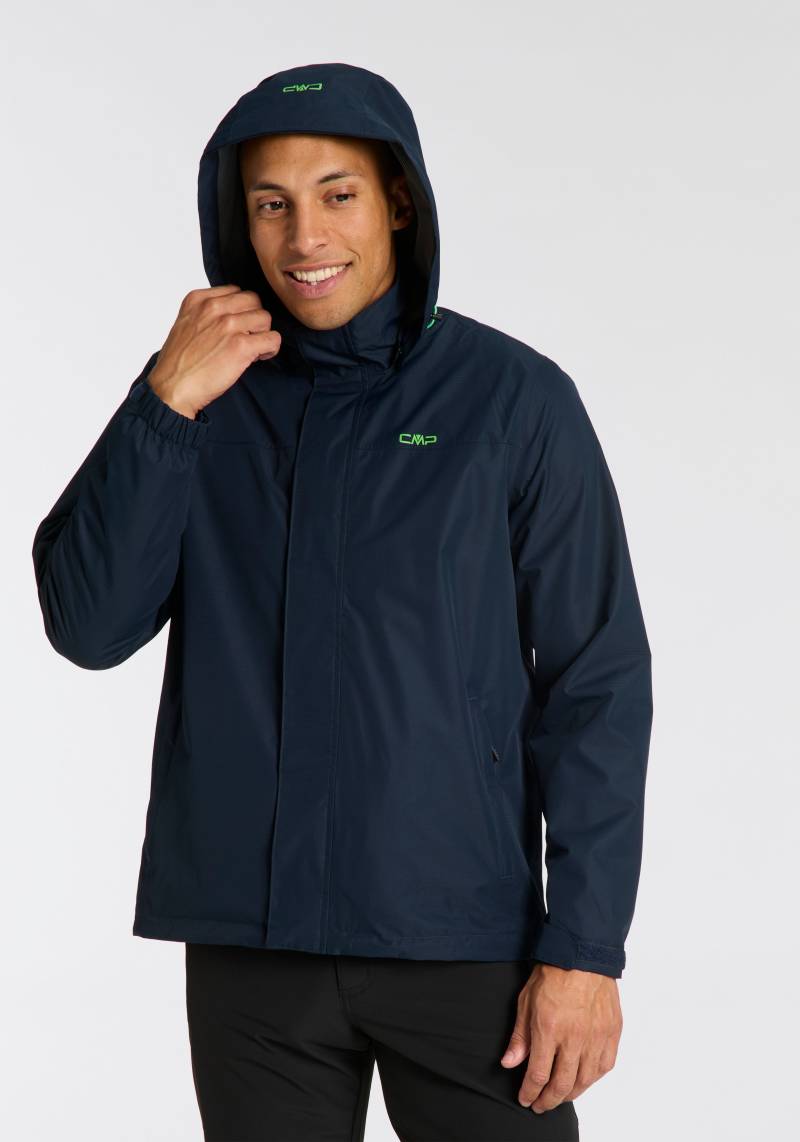 CMP Regenjacke, mit Kapuze, Atmungsaktiv & Winddicht & Wasserdicht von CMP
