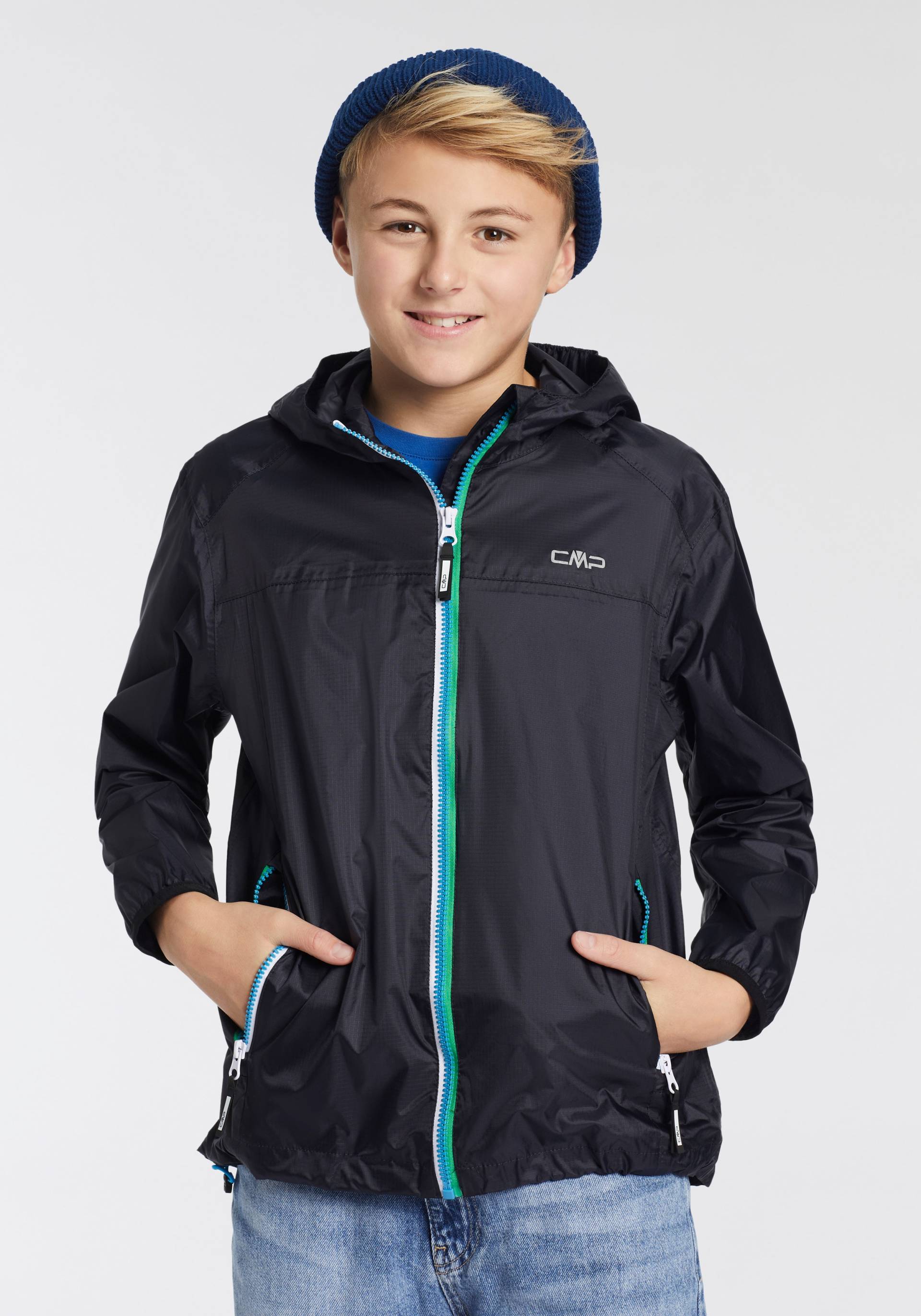 CMP Regenjacke »KID JACKET RAIN FIX HOOD«, mit Kapuze, für Kinder CMP Regenjacke »KID JACKET RAIN FIX HOOD«, mit Kapuze, für Kinder von CMP