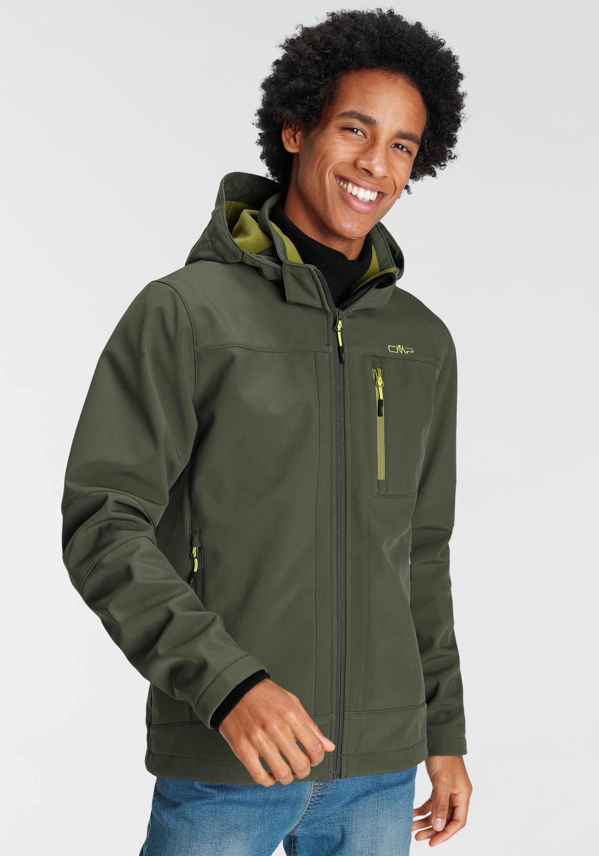 CMP Softshelljacke, mit Kapuze von CMP