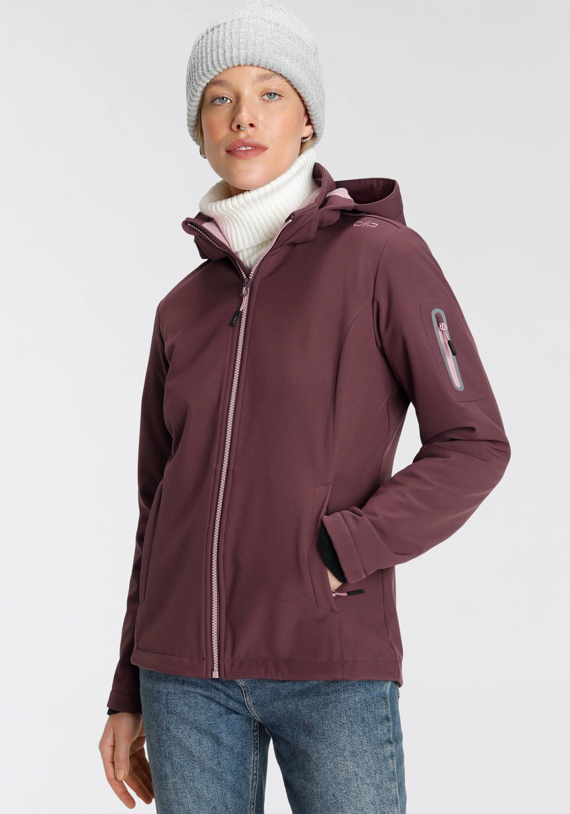 CMP Softshelljacke, mit Kapuze von CMP