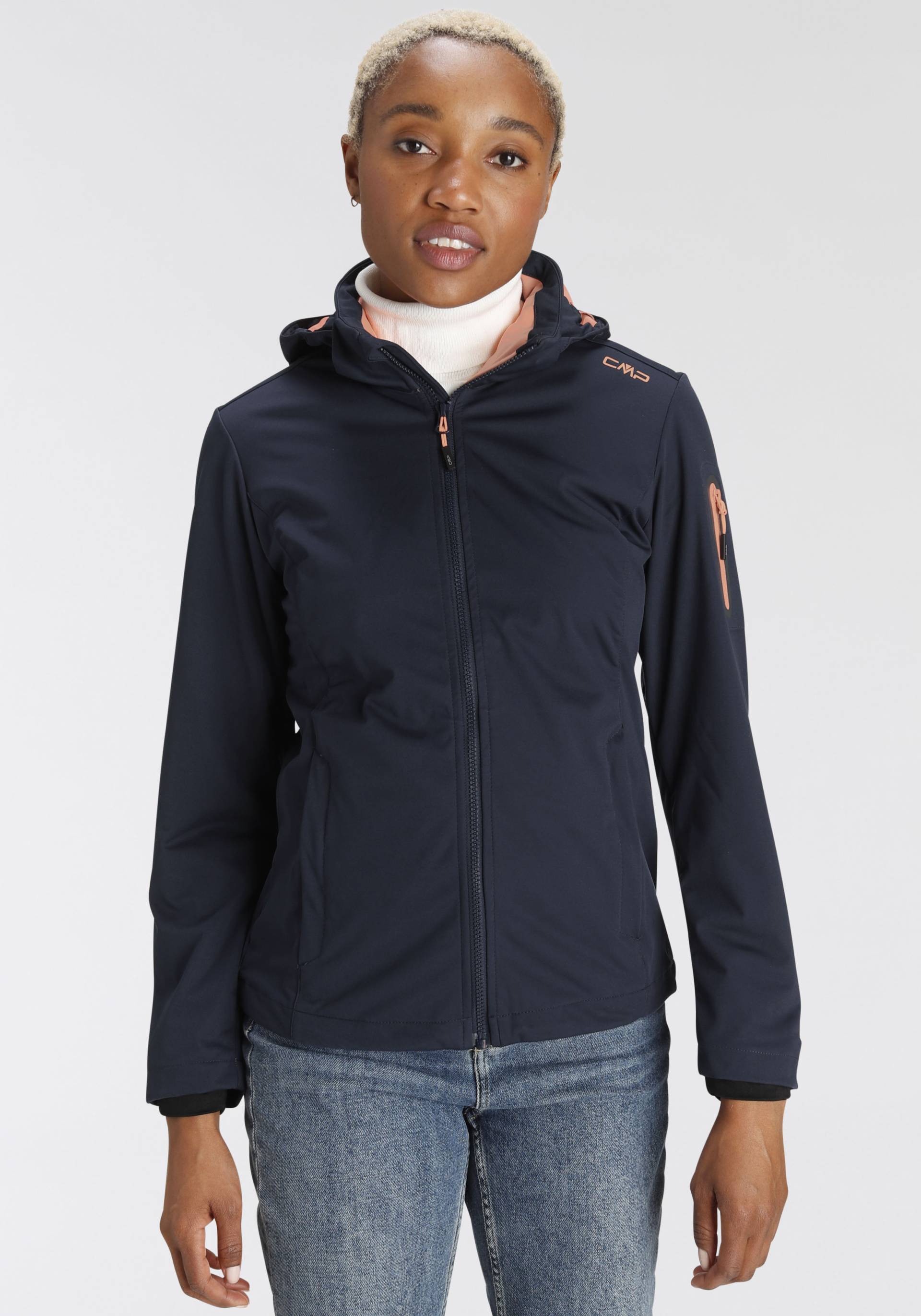 CMP Softshelljacke, mit Kapuze von CMP