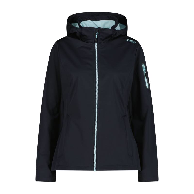 CMP Softshelljacke, mit Kapuze, Atmungsaktiv & Windabweisend & Wasserabweisend von CMP