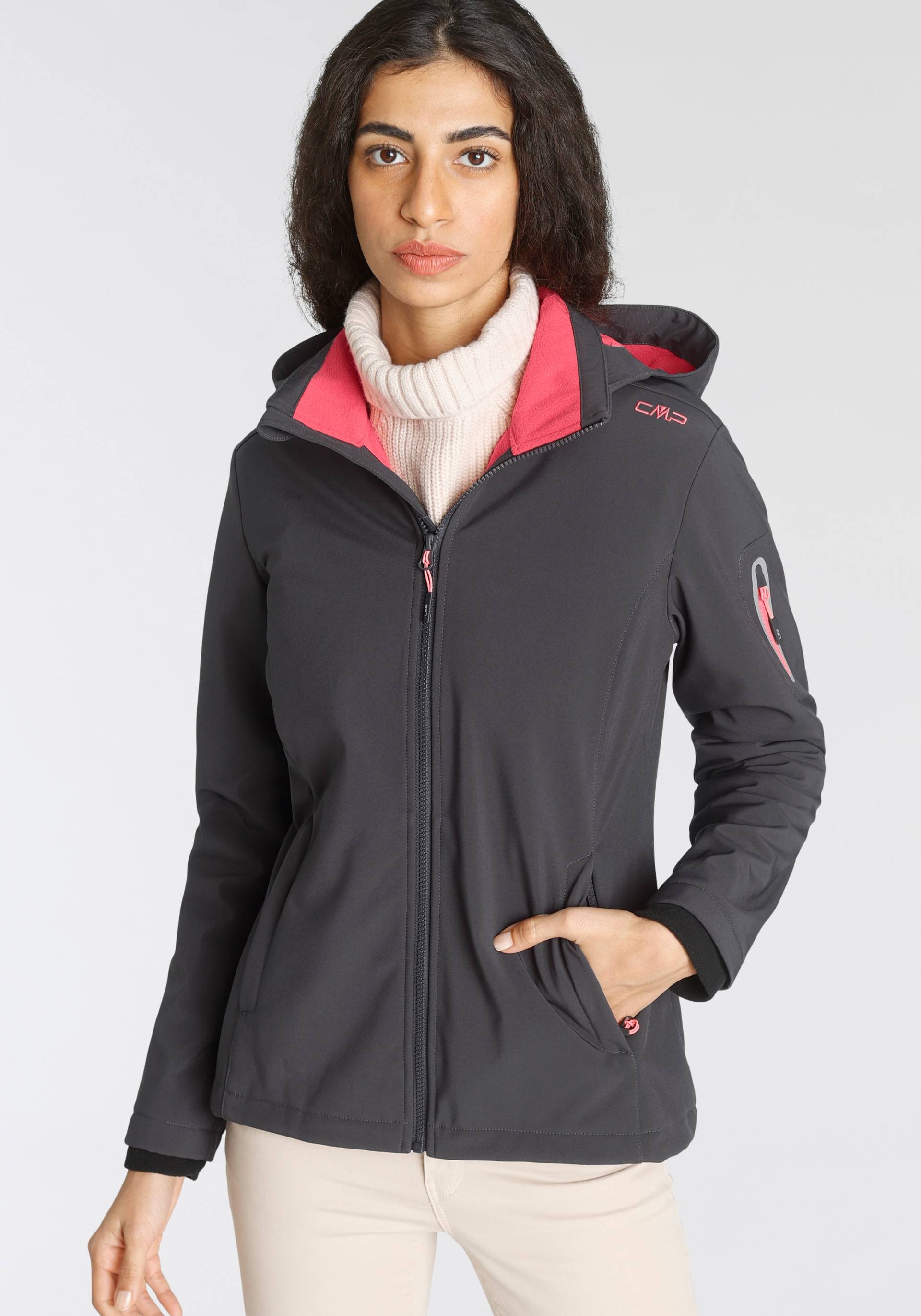 CMP Softshelljacke, mit Kapuze von CMP