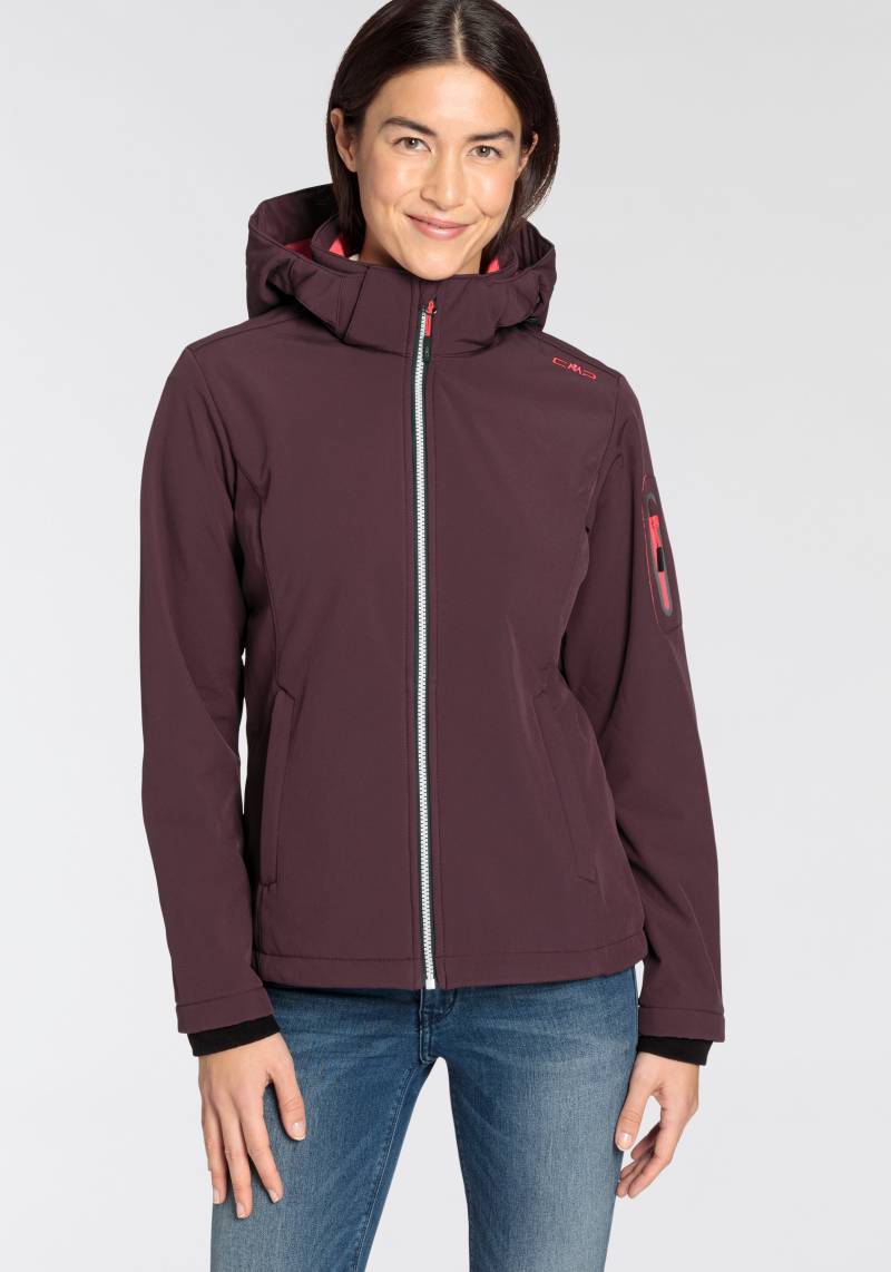 CMP Softshelljacke, mit Kapuze von CMP
