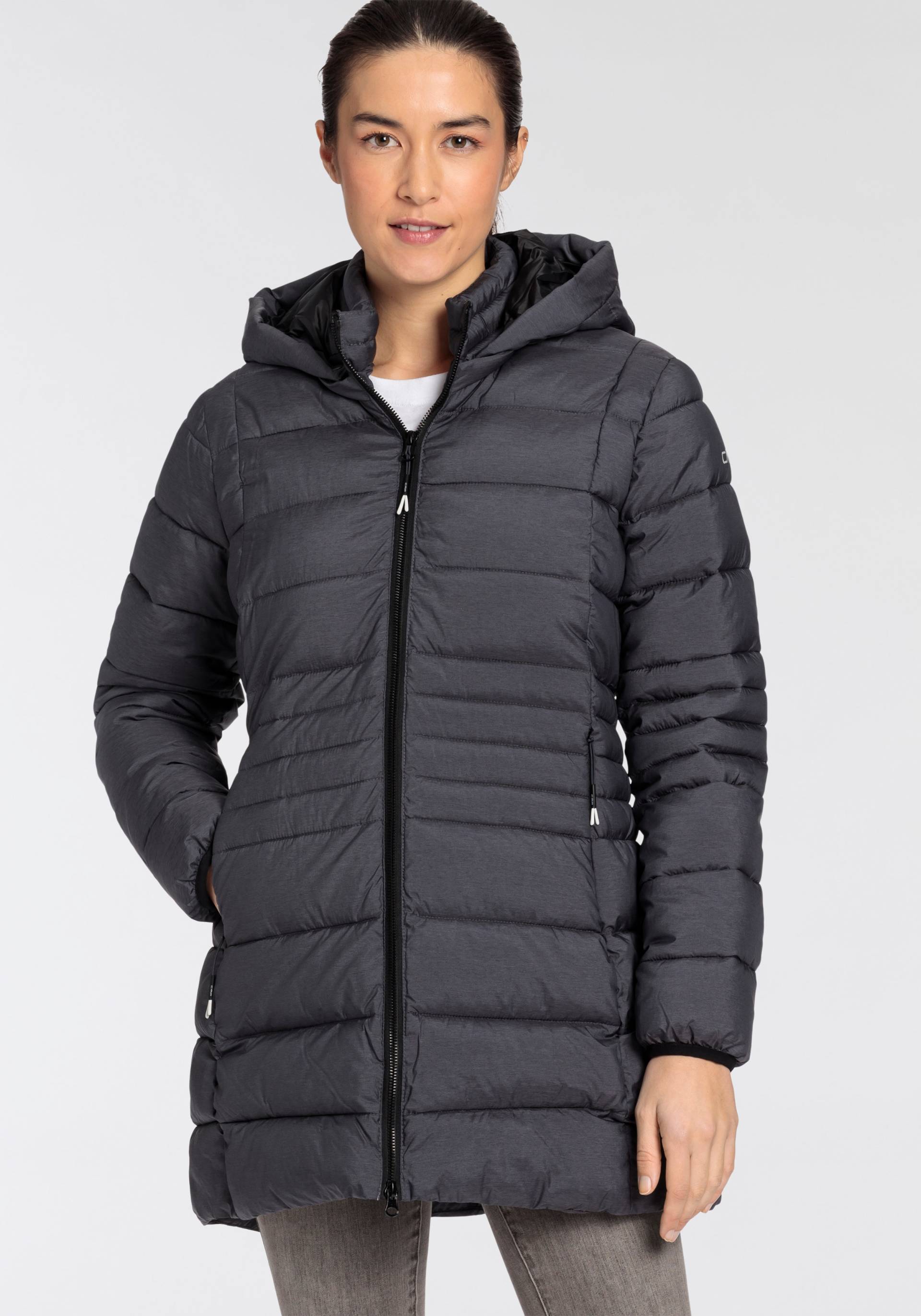 CMP Steppjacke »WOMAN PARKA SNAPS HOOD«, mit Kapuze von CMP