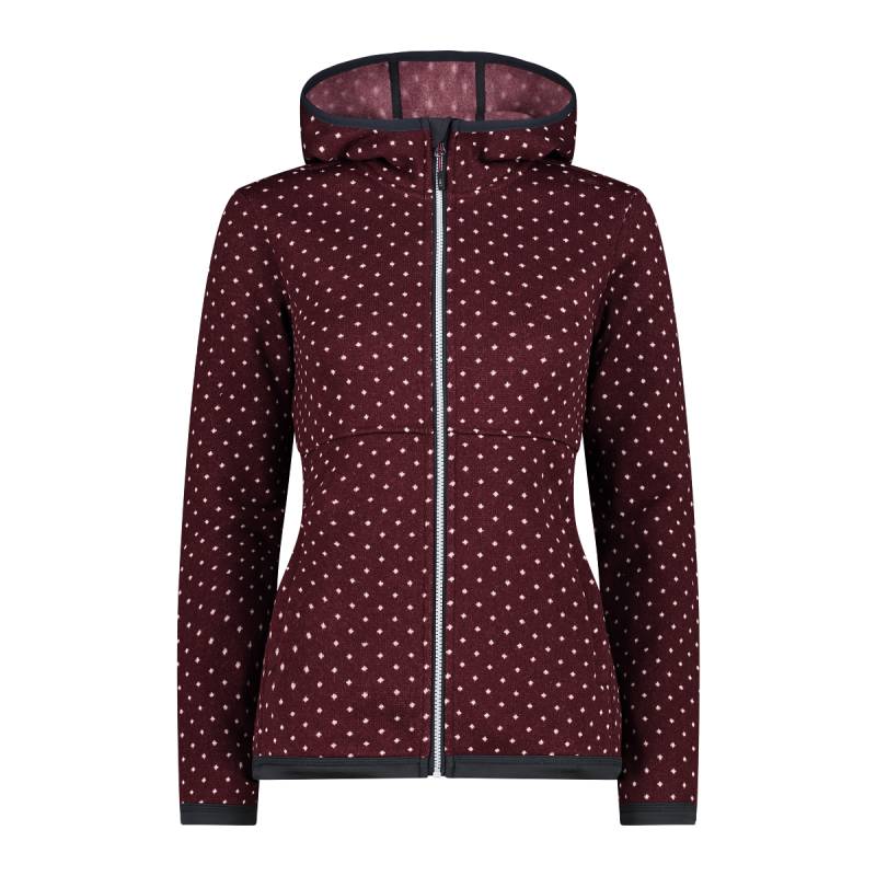 CMP Strickfleecejacke »WOMAN JACKET FIX HOOD«, mit Kapuze, wärmend von CMP