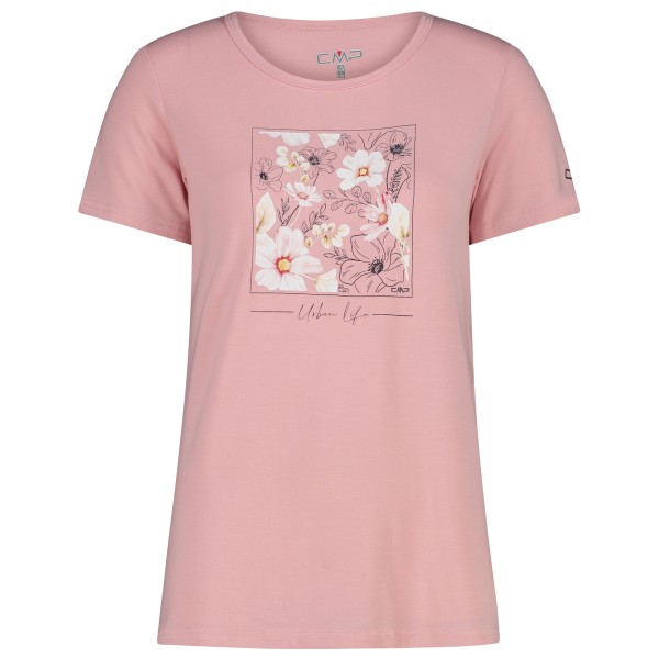 CMP - Women's Bomboo T-Shirt - T-Shirt Gr 46 rosa von CMP
