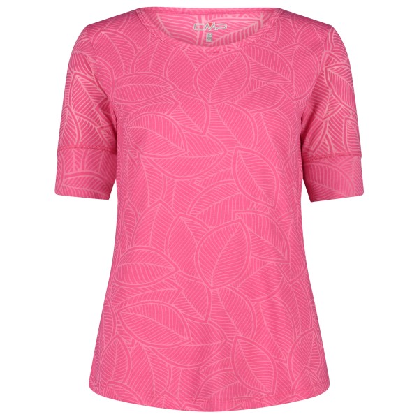 CMP - Women's Burnout Jersey T-Shirt - Funktionsshirt Gr 40 rosa von CMP
