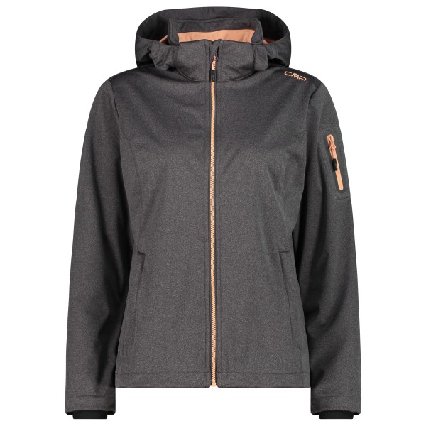 CMP - Women's Light Softshell Jacket Zip Hood - Softshelljacke Gr 40 grau CMP - Women's Light Softshell Jacket Zip Hood - Softshelljacke Gr 40 grau von CMP