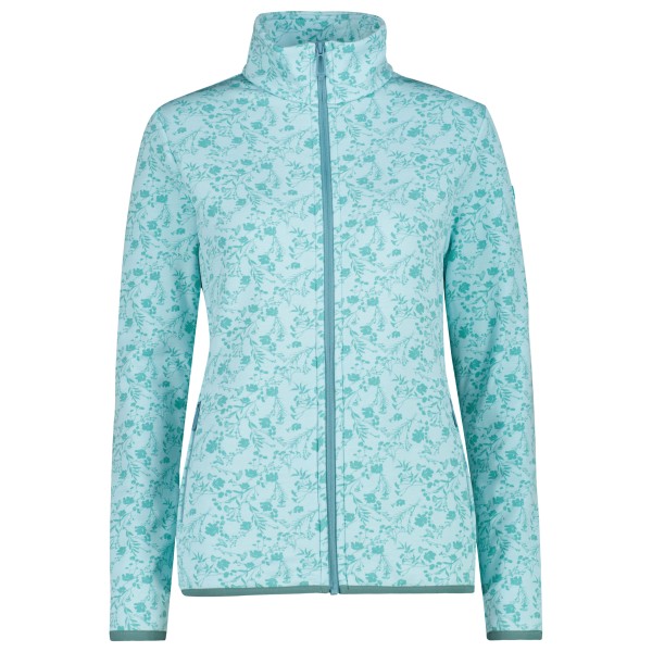 CMP - Women's Printed Stretch Jacket - Fleecejacke Gr 42 blau CMP - Women's Printed Stretch Jacket - Fleecejacke Gr 42 blau von CMP