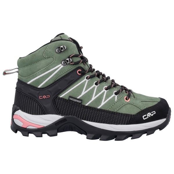 CMP - Women's Rigel Mid Trekking Shoes Waterproof - Wanderschuhe Gr 38 schwarz von CMP