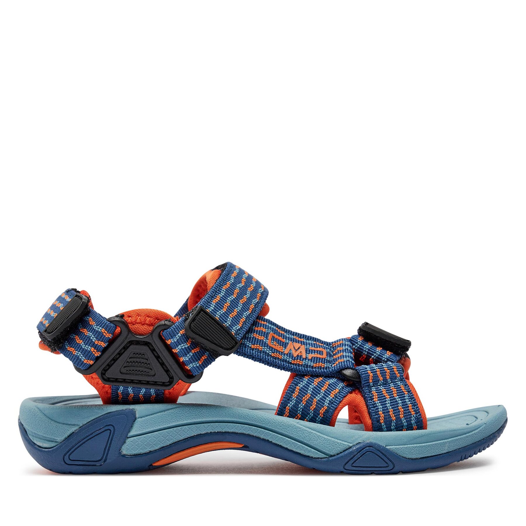 Sandalen CMP Kids Hamal Hiking Sandal 38Q9954 Bluesteel-Flame 19MR von CMP