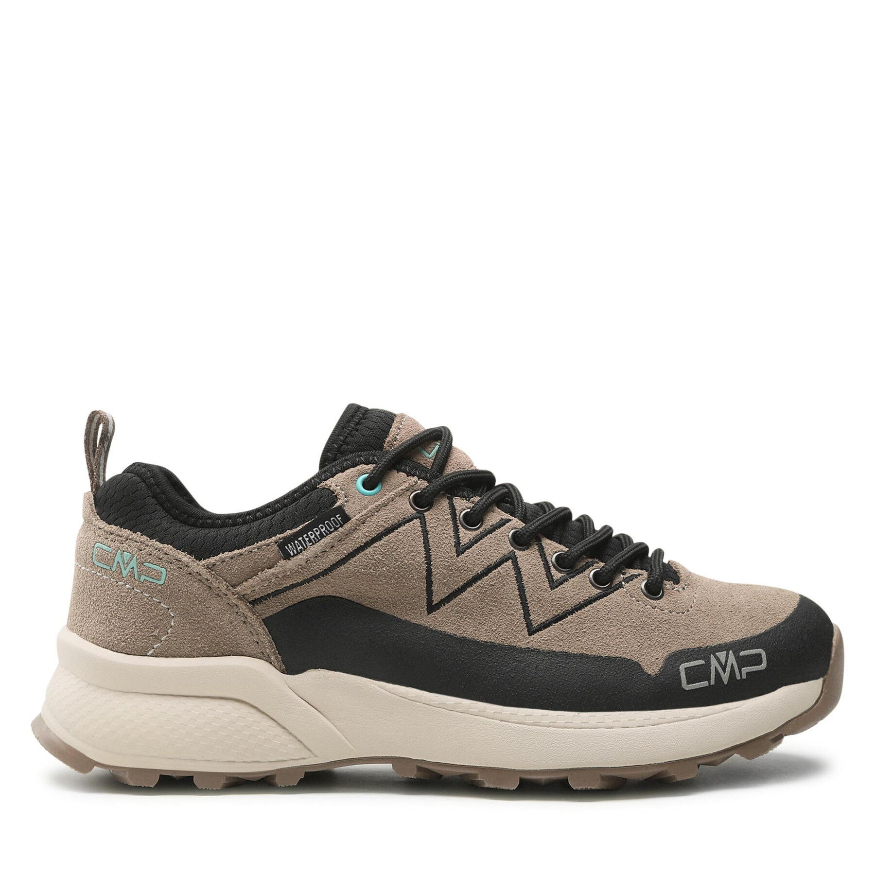 Trekkingschuhe CMP Kaleepso Low Wmn Shoe Wp 31Q4906 Cenere/Vetro 02PM von CMP