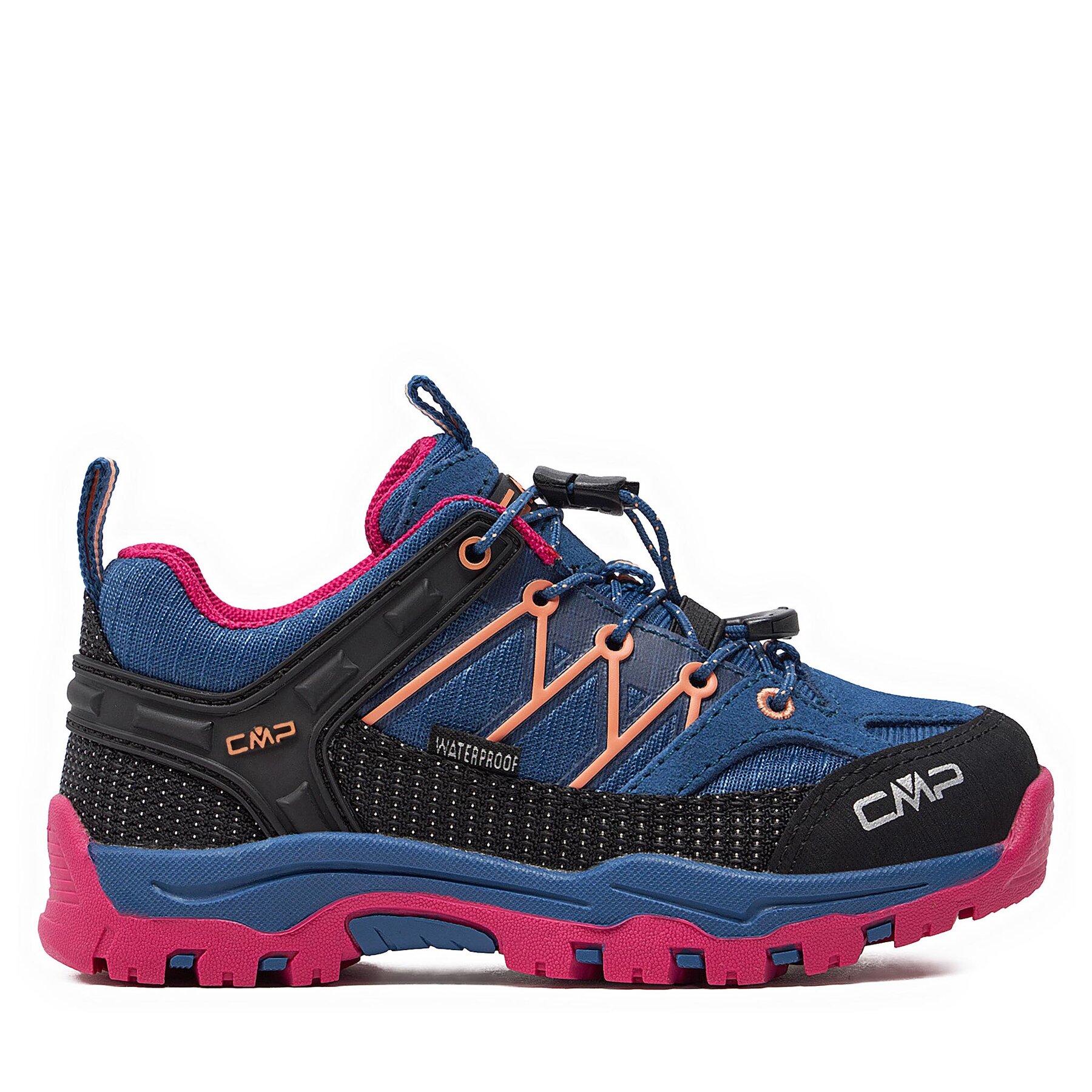 Trekkingschuhe CMP Kids Rigel Low Trekking Wp 3Q54554 Ocean-Fuxia 18MR von CMP