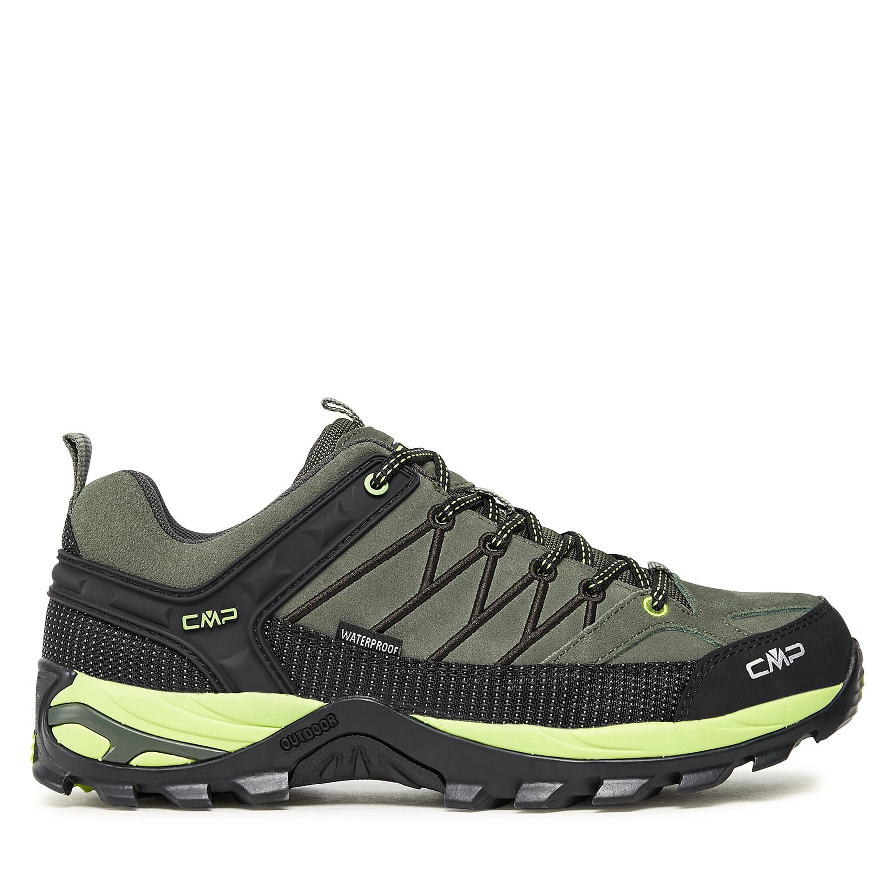 Trekkingschuhe CMP Rigel Low Trekking Shoes Wp 3Q13247 Kaki-Acido 02fp von CMP