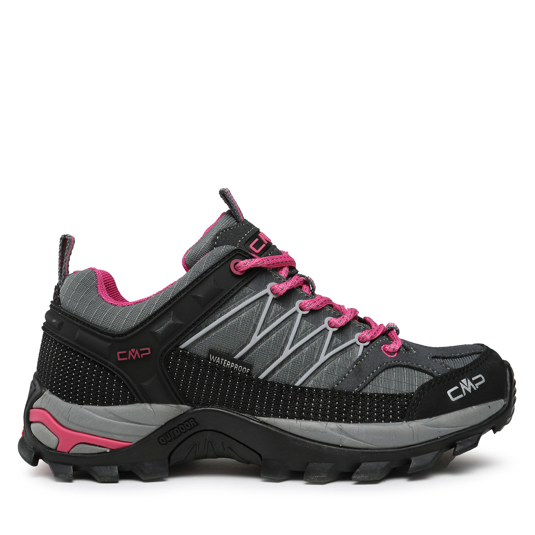Trekkingschuhe CMP Rigel Low Trekking Shoes Wp 3Q54456 Grey/Fuxia/Ice 103Q von CMP