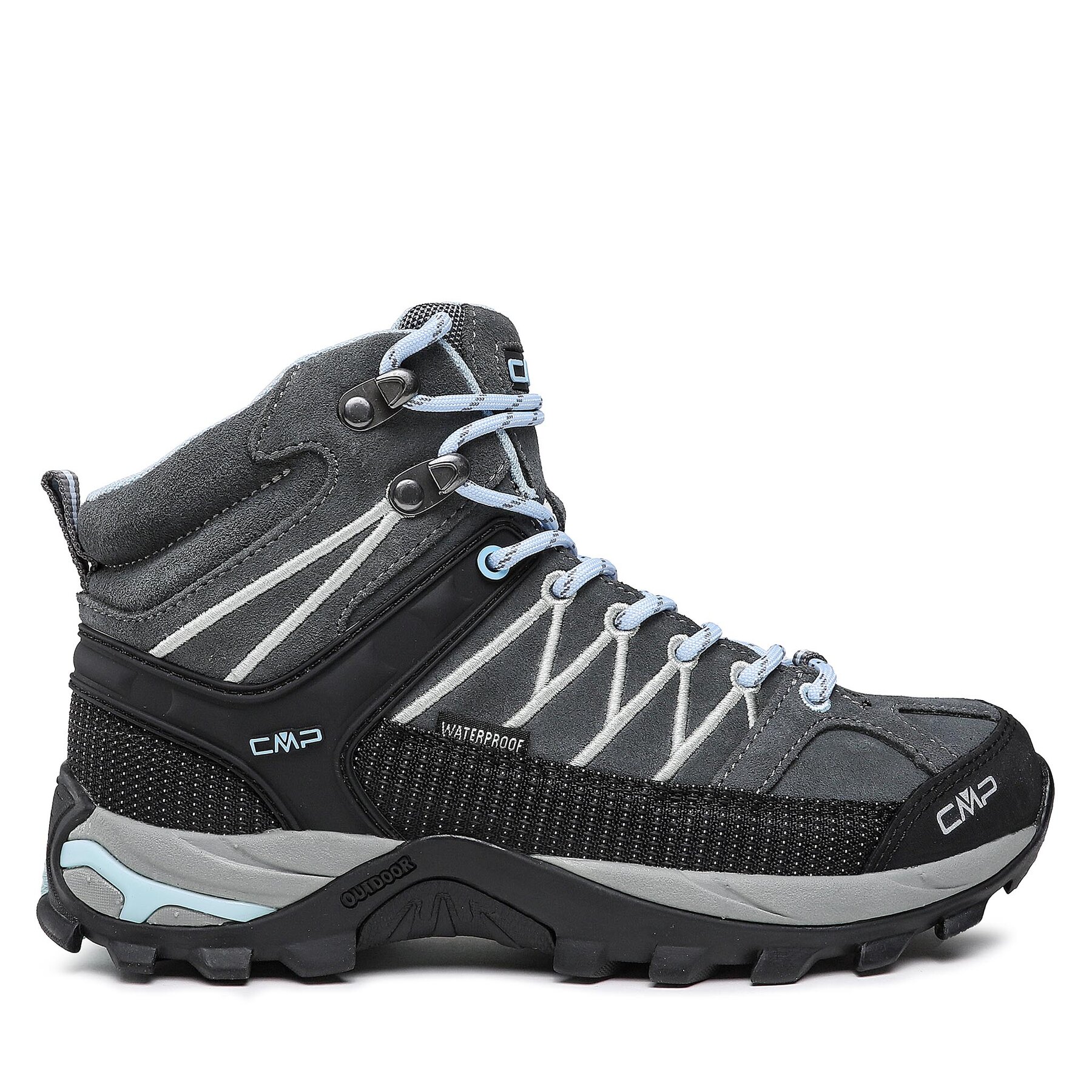 Trekkingschuhe CMP Rigel Mid Wmn Trekking Shoes Wp 3Q12946 Graffite/Azzurro 77BD von CMP