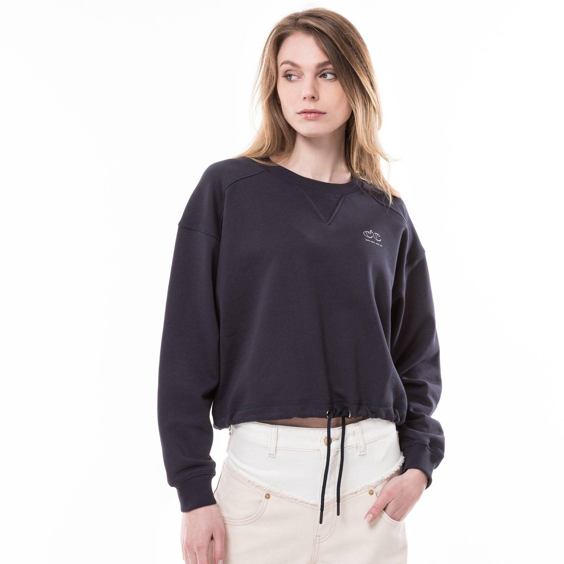 Sweatshirt Damen Marine L von CO'COUTURE