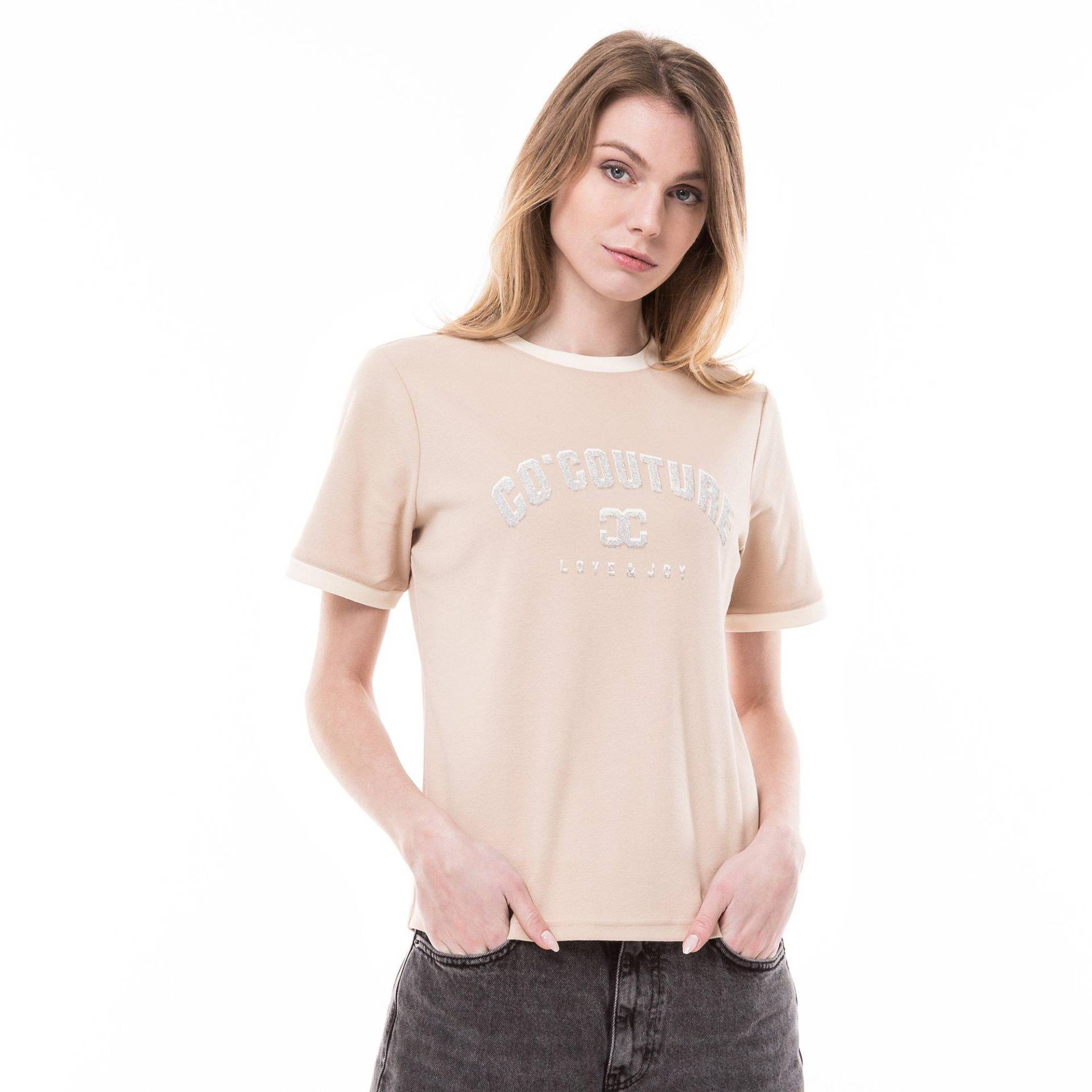 T-shirt Damen Taupe M von CO'COUTURE