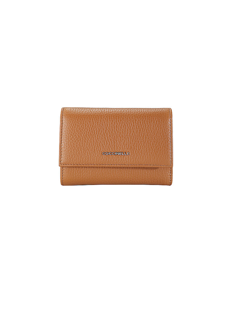 COCCINELLE Geldbörse METALLIC SOFT camel COCCINELLE Geldbörse METALLIC SOFT camel von COCCINELLE