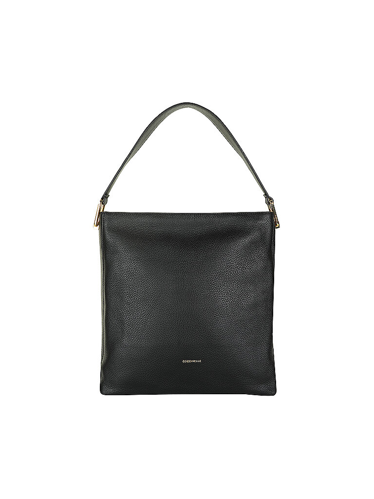 COCCINELLE Ledertasche - Hobo LIYA schwarz von COCCINELLE