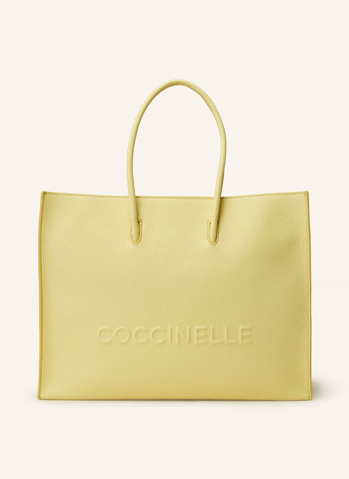 Coccinelle Shopper gelb von COCCINELLE