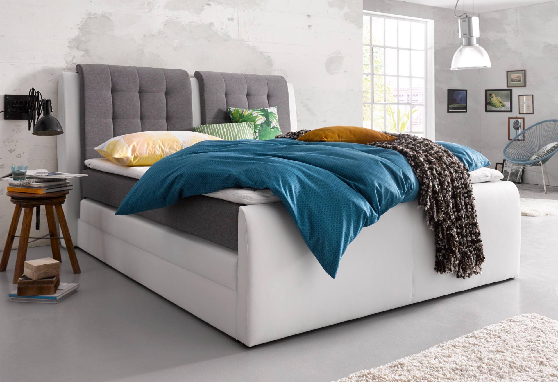 COLLECTION AB Boxspringbett »Rubene«, inkl. Bettkasten und Topper COLLECTION AB Boxspringbett »Rubene«, inkl. Bettkasten und Topper von COLLECTION AB
