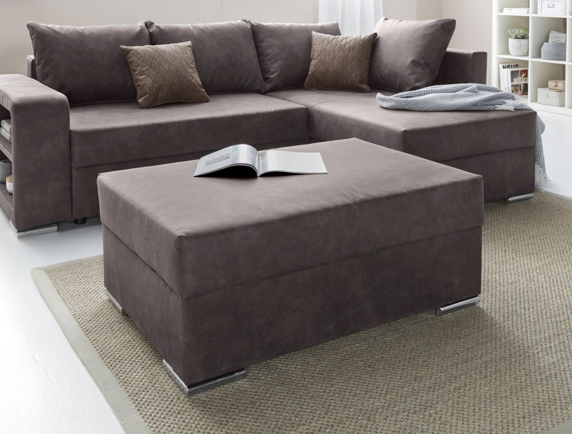 COLLECTION AB Hocker »John«, Frei im Raum stellbar, wahlweise mit Federkern COLLECTION AB Hocker »John«, Frei im Raum stellbar, wahlweise mit Federkern von COLLECTION AB