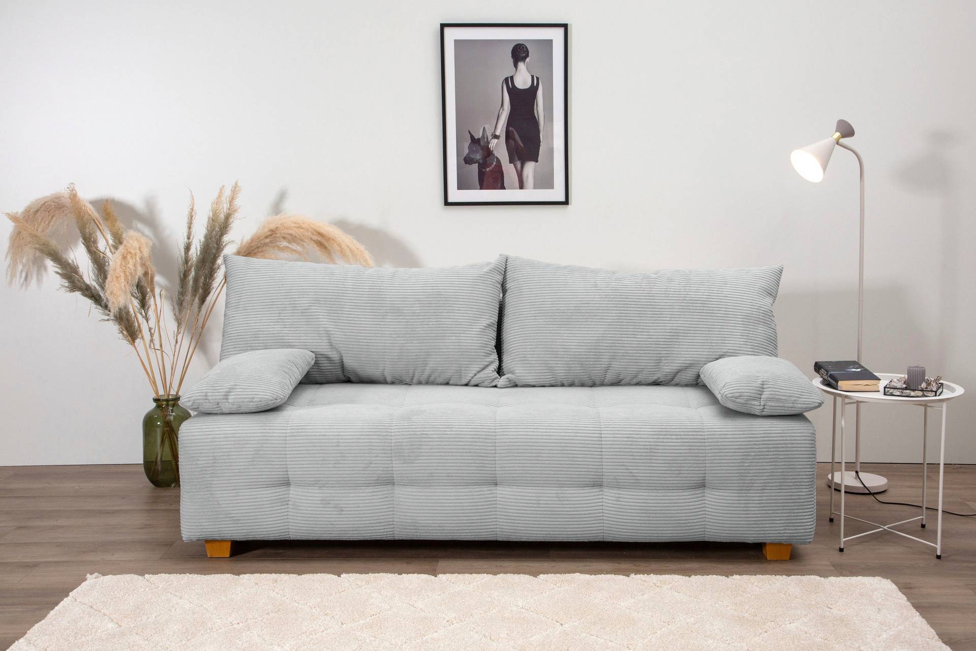 COLLECTION AB Schlafsofa »Bella«, Schlafsofa,Bettkasten,Bonellfederkern,Rückenkissen,Armlehnenkissen COLLECTION AB Schlafsofa »Bella«, Schlafsofa,Bettkasten,Bonellfederkern,Rückenkissen,Armlehnenkissen von COLLECTION AB