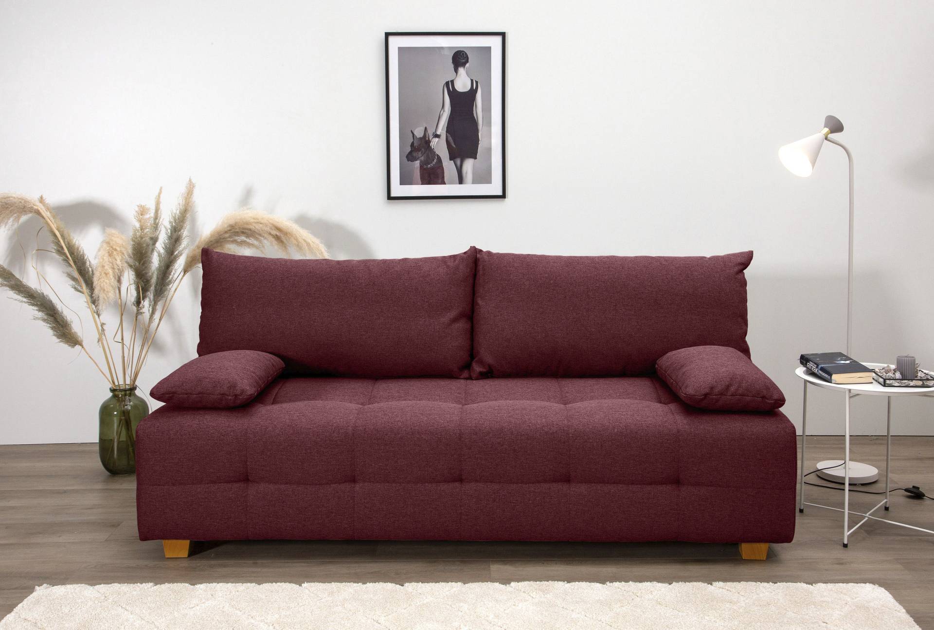 COLLECTION AB Schlafsofa »Bella«, Schlafsofa,Bettkasten,Bonellfederkern,Rückenkissen,Armlehnenkissen COLLECTION AB Schlafsofa »Bella«, Schlafsofa,Bettkasten,Bonellfederkern,Rückenkissen,Armlehnenkissen von COLLECTION AB