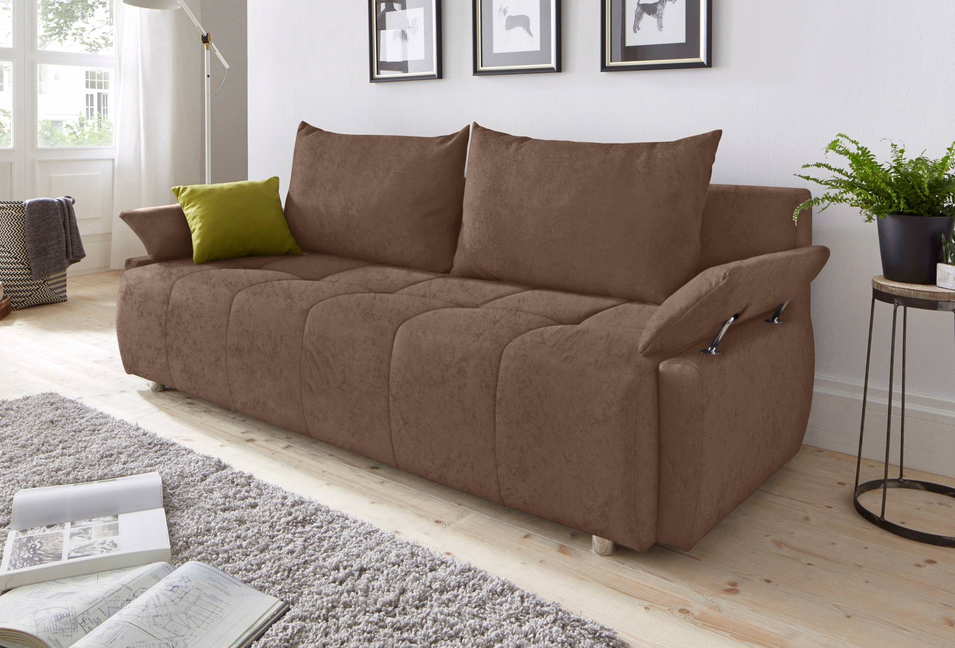 COLLECTION AB Schlafsofa »Funtastic«, mit Federkern, Bettfunktion, inklusive 2 Rücken- und 1 Zierkissen COLLECTION AB Schlafsofa »Funtastic«, mit Federkern, Bettfunktion, inklusive 2 Rücken- und 1 Zierkissen von COLLECTION AB