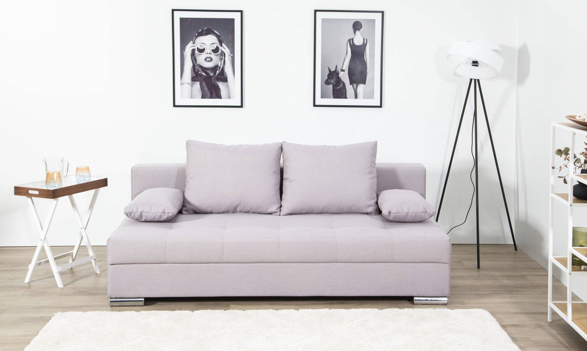 COLLECTION AB Schlafsofa »Tania mit Bettfunktion und Bettkasten«, komfortabler Sitzkomfort: Federkern-Polsterung, inklusive Rückenkissen COLLECTION AB Schlafsofa »Tania mit Bettfunktion und Bettkasten«, komfortabler Sitzkomfort: Federkern-Polsterung, inklusive Rückenkissen von COLLECTION AB
