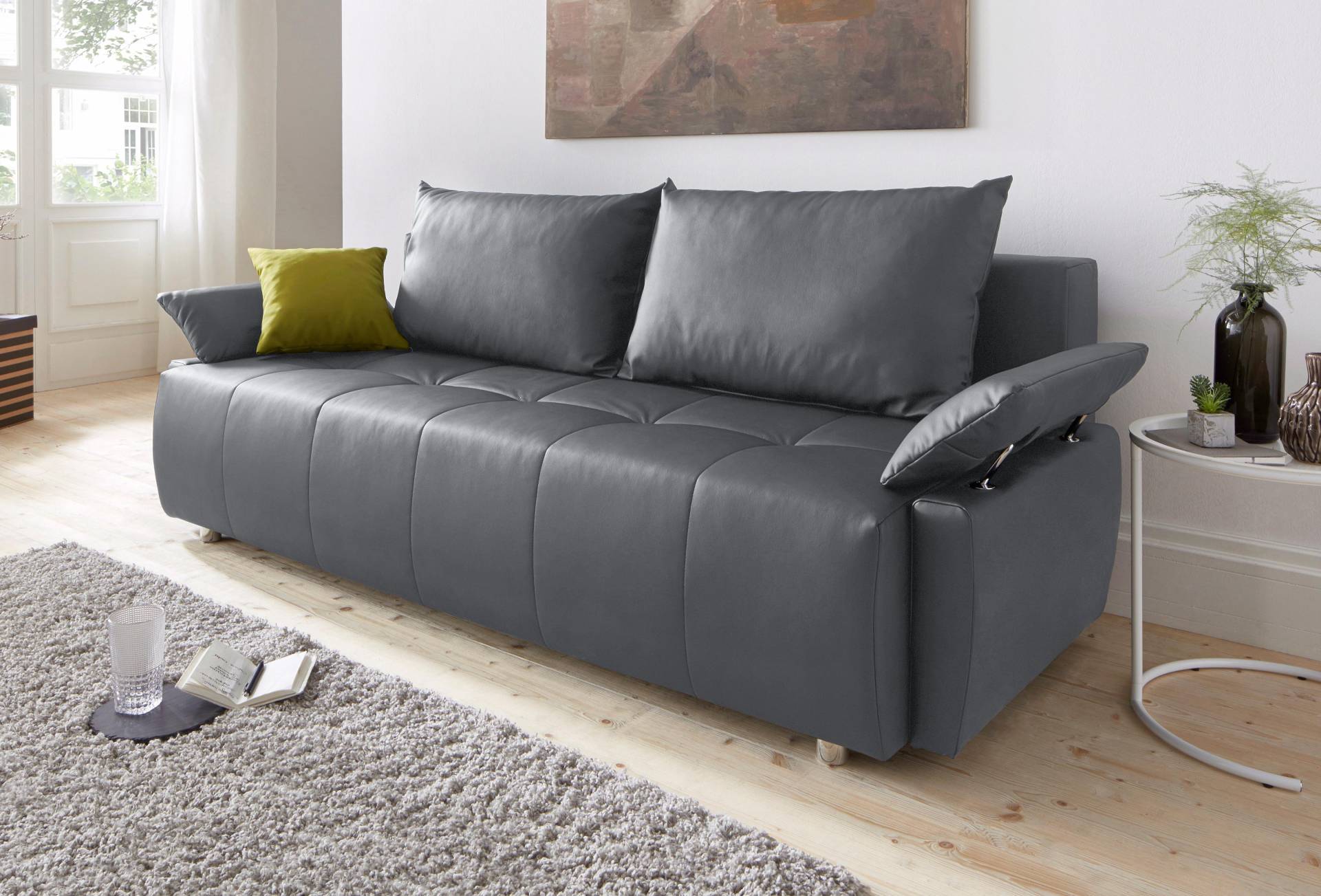 COLLECTION AB Schlafsofa »Funtastic«, mit Federkern, Bettfunktion, inklusive 2 Rücken- und 1 Zierkissen COLLECTION AB Schlafsofa »Funtastic«, mit Federkern, Bettfunktion, inklusive 2 Rücken- und 1 Zierkissen von COLLECTION AB