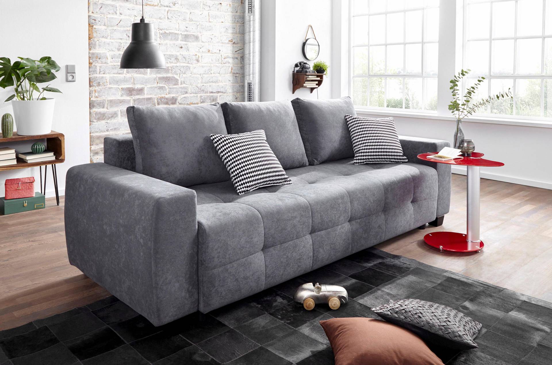 COLLECTION AB Schlafsofa »Bella«, mit Bettfunktion und Bettkasten, inkl. loser Rücken- und Zierkissen COLLECTION AB Schlafsofa »Bella«, mit Bettfunktion und Bettkasten, inkl. loser Rücken- und Zierkissen von COLLECTION AB