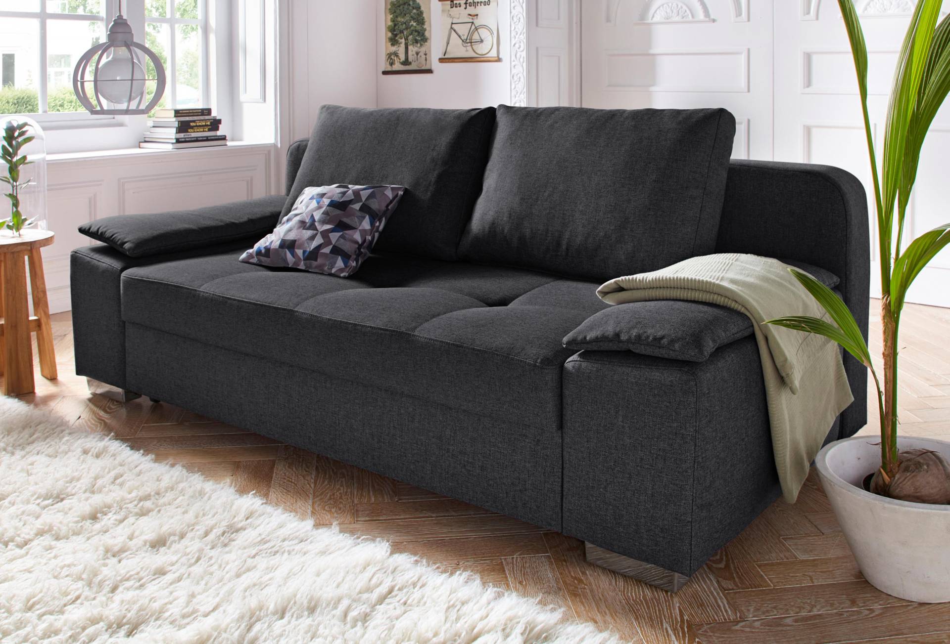 COLLECTION AB Schlafsofa »Paula«, mit Federkern, inklusive Bettfunktion und Bettkasten COLLECTION AB Schlafsofa »Paula«, mit Federkern, inklusive Bettfunktion und Bettkasten von COLLECTION AB