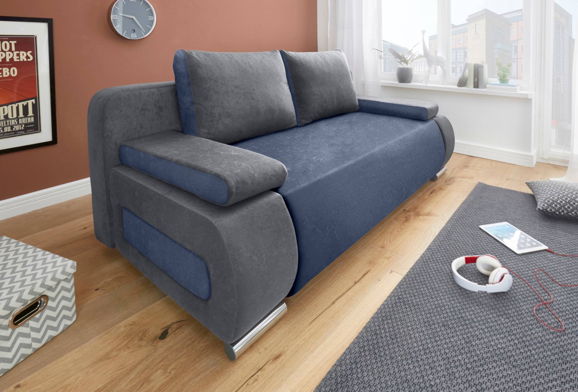 COLLECTION AB Schlafsofa Moritz, mit Bettfunktion und Bettkasten von COLLECTION AB