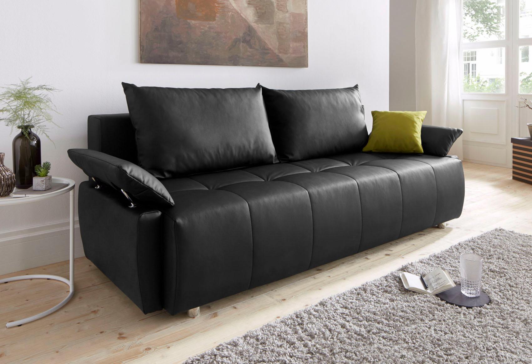 COLLECTION AB Schlafsofa »Funtastic«, mit Federkern, Bettfunktion, inklusive 2 Rücken- und 1 Zierkissen COLLECTION AB Schlafsofa »Funtastic«, mit Federkern, Bettfunktion, inklusive 2 Rücken- und 1 Zierkissen von COLLECTION AB