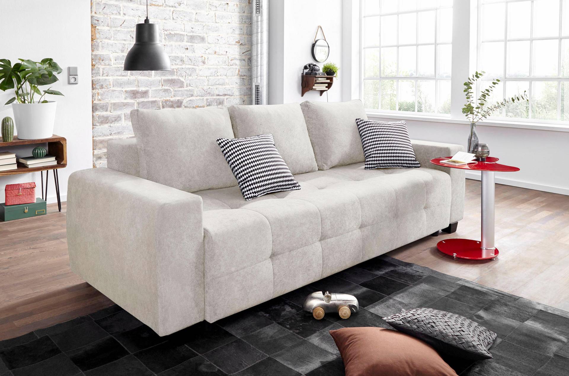COLLECTION AB Schlafsofa »Bella«, mit Bettfunktion und Bettkasten, inkl. loser Rücken- und Zierkissen COLLECTION AB Schlafsofa »Bella«, mit Bettfunktion und Bettkasten, inkl. loser Rücken- und Zierkissen von COLLECTION AB