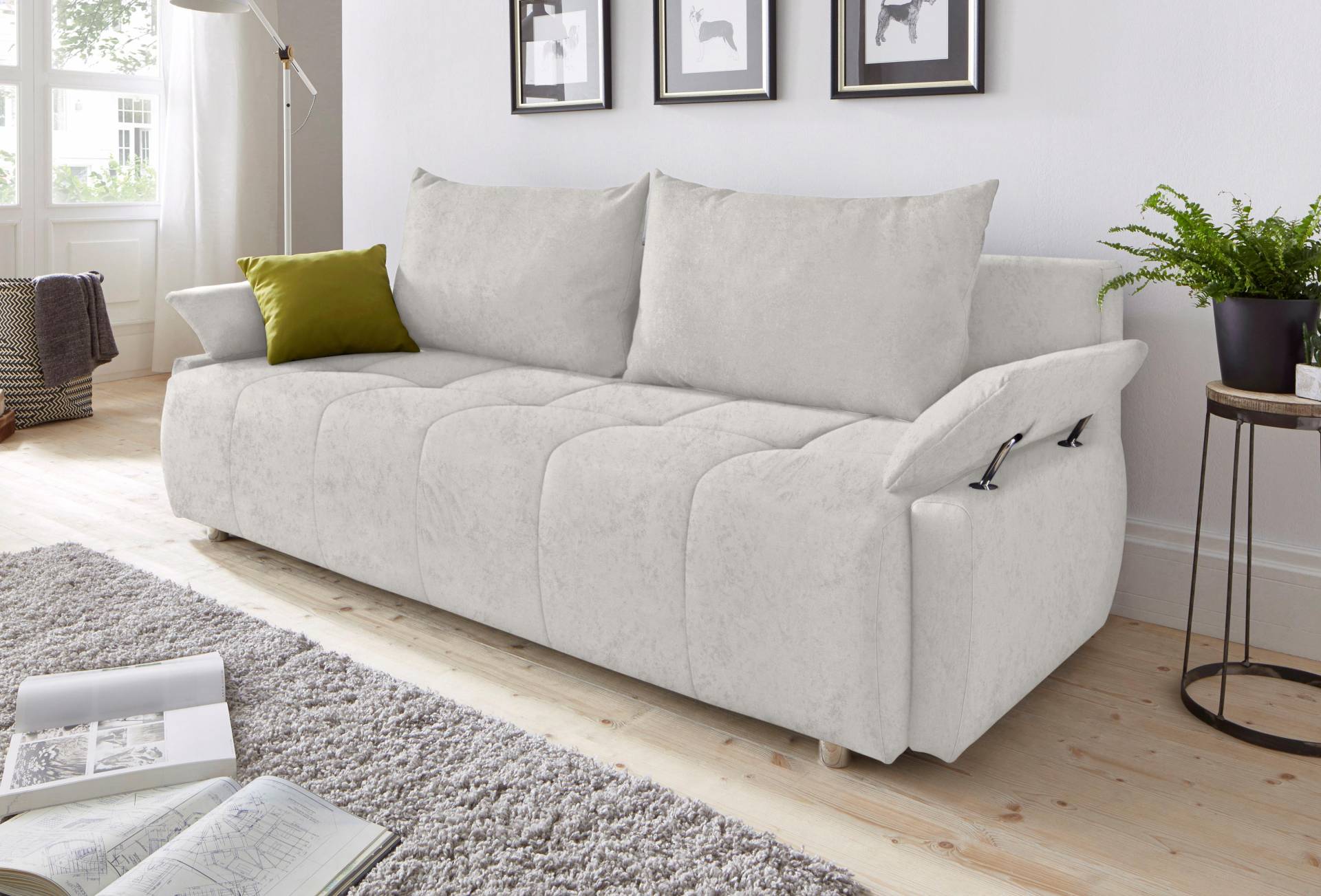COLLECTION AB Schlafsofa »Funtastic«, mit Federkern, Bettfunktion, inklusive 2 Rücken- und 1 Zierkissen COLLECTION AB Schlafsofa »Funtastic«, mit Federkern, Bettfunktion, inklusive 2 Rücken- und 1 Zierkissen von COLLECTION AB
