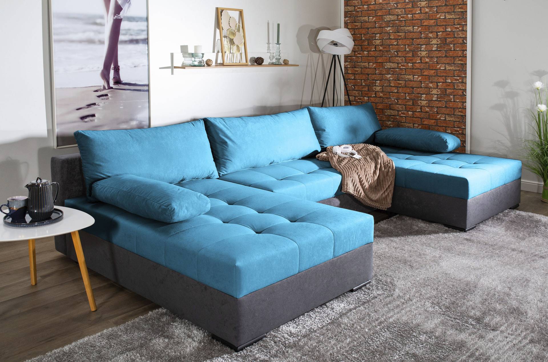COLLECTION AB Wohnlandschaft »Josy«, inkl. Bettfunktion, Bettkasten, mit 3 extra grossen Rückenkissen COLLECTION AB Wohnlandschaft »Josy«, inkl. Bettfunktion, Bettkasten, mit 3 extra grossen Rückenkissen von COLLECTION AB