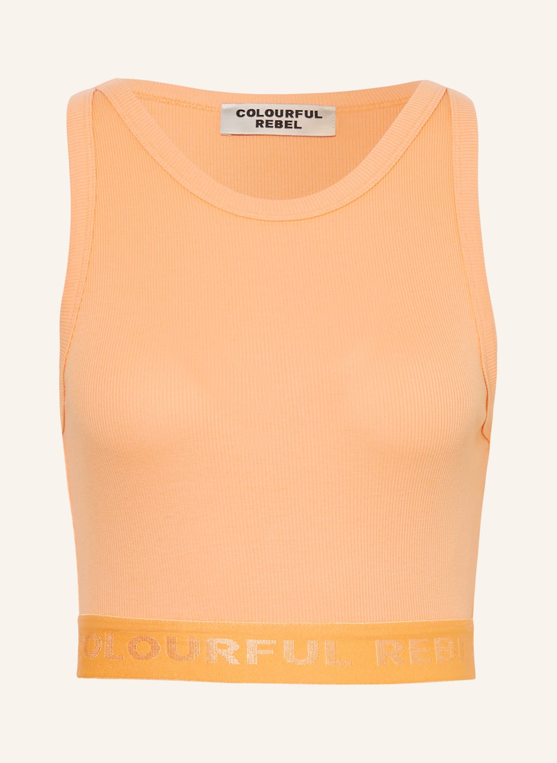 Colourful Rebel Cropped-Top Danica orange von COLOURFUL REBEL