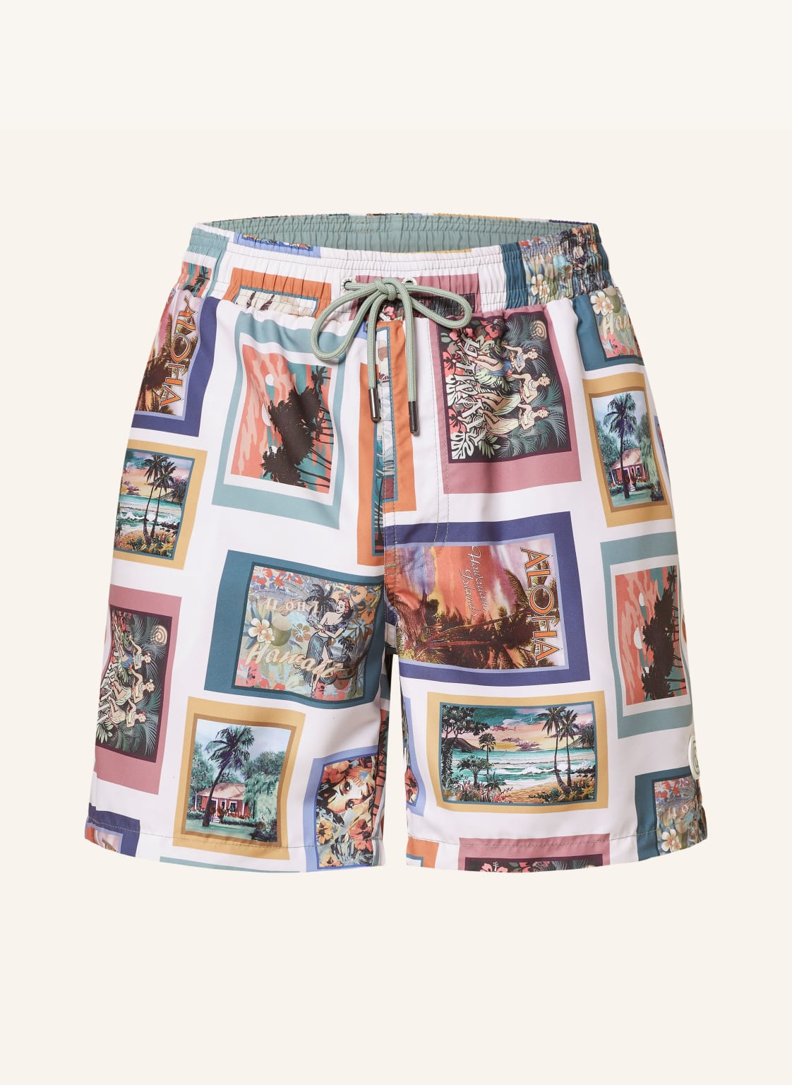 Colours & Sons Badeshorts gruen von COLOURS & SONS